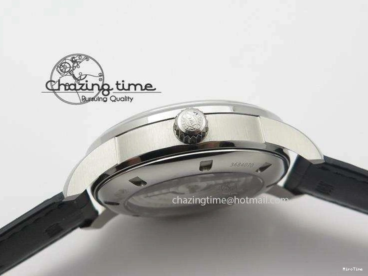 MIROTIME 0503 RelaxedFit Ingeniuer St.Laurens SS White Dial MKF 1:1 V2 Best Edition On Black Leather Strap A 7355